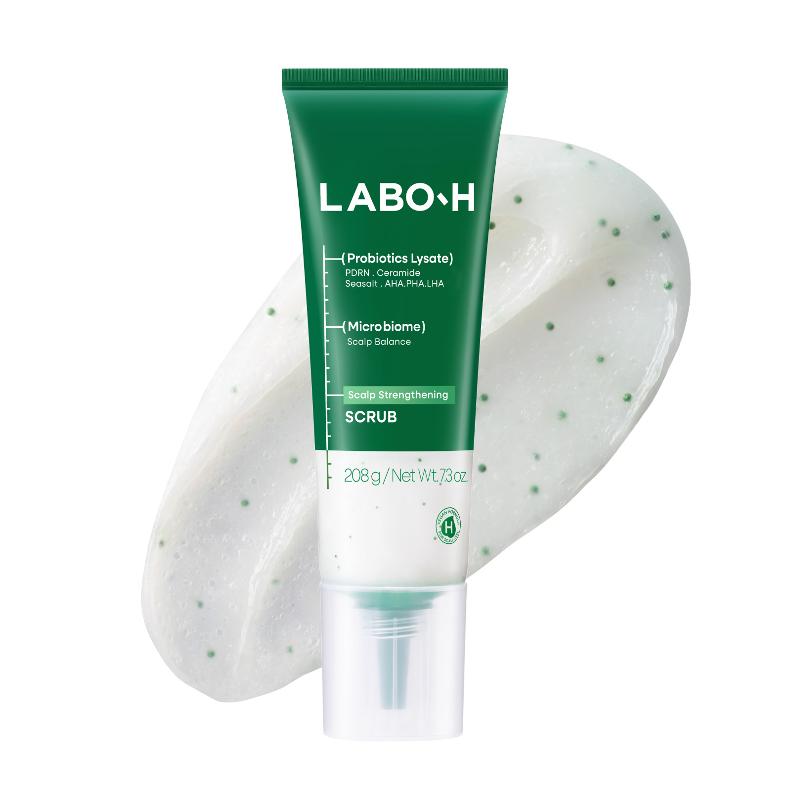 labo-h labo-h scalp strengthening scrub 7.3 oz.
