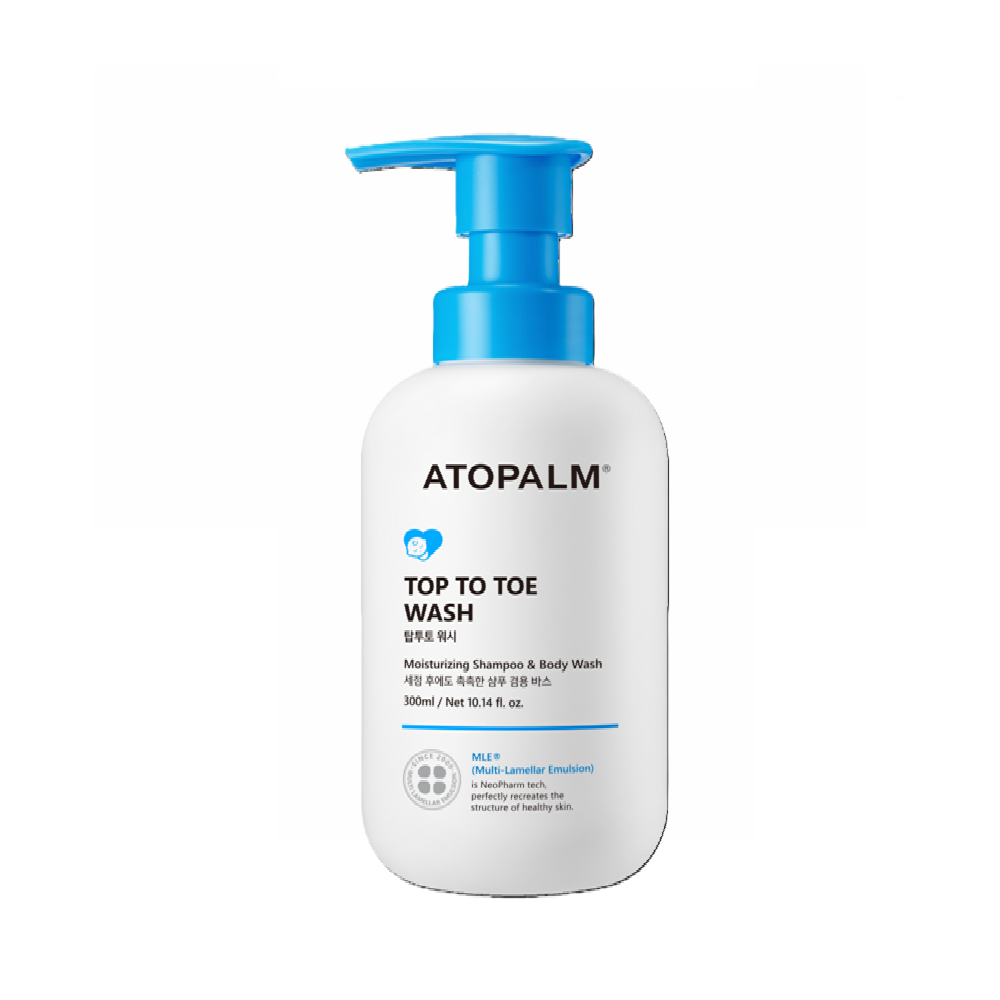 atopalm atopalm top to toe wash 10.14 fl. oz.