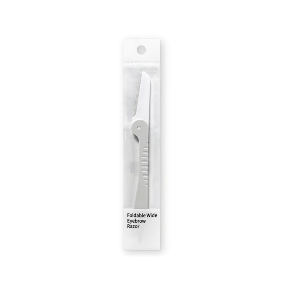oliveyoung oliveyoung foldable wide eyebrow razor