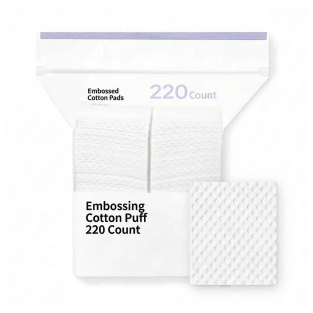 oliveyoung oliveyoung embossing cotton puff