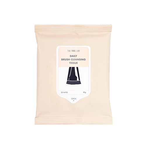 thetoollab the tool lab daily brush cleansing tissue 0.14 oz. x20