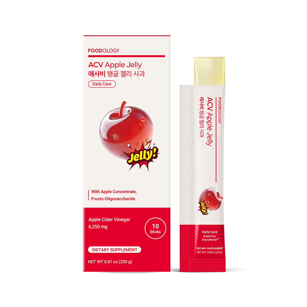 foodology foodology acv jelly 0.88 oz. x 10ea
