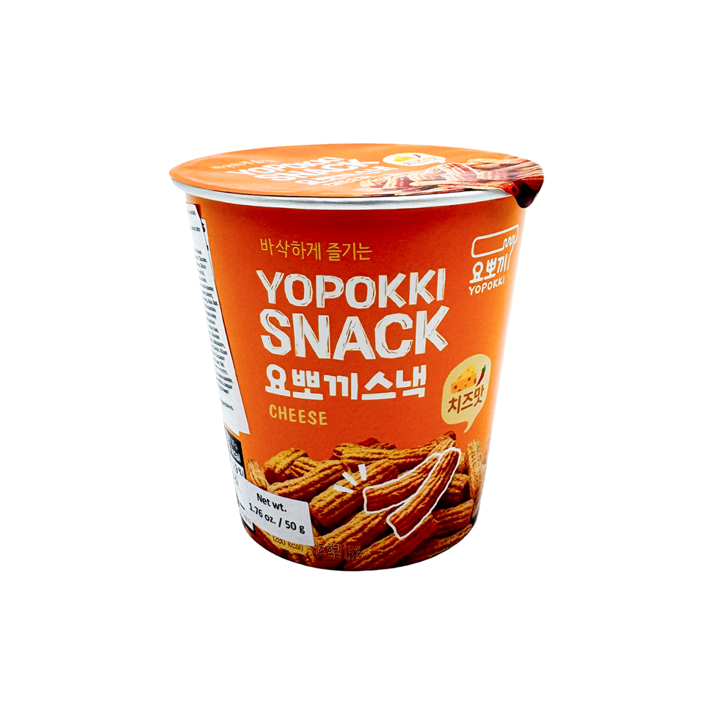 youngpoong youngpoong yopokki snack cheese cup 1.8 oz.