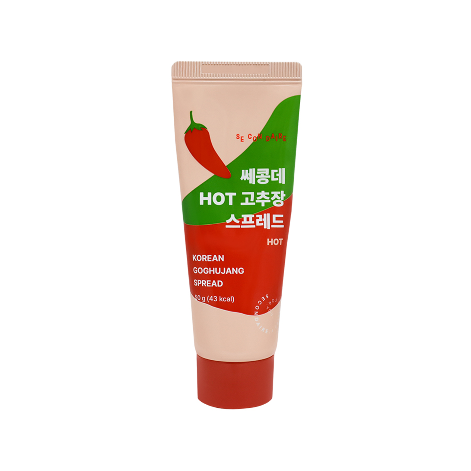 secondaire secondaire hot gochujang spread 1.76 oz.