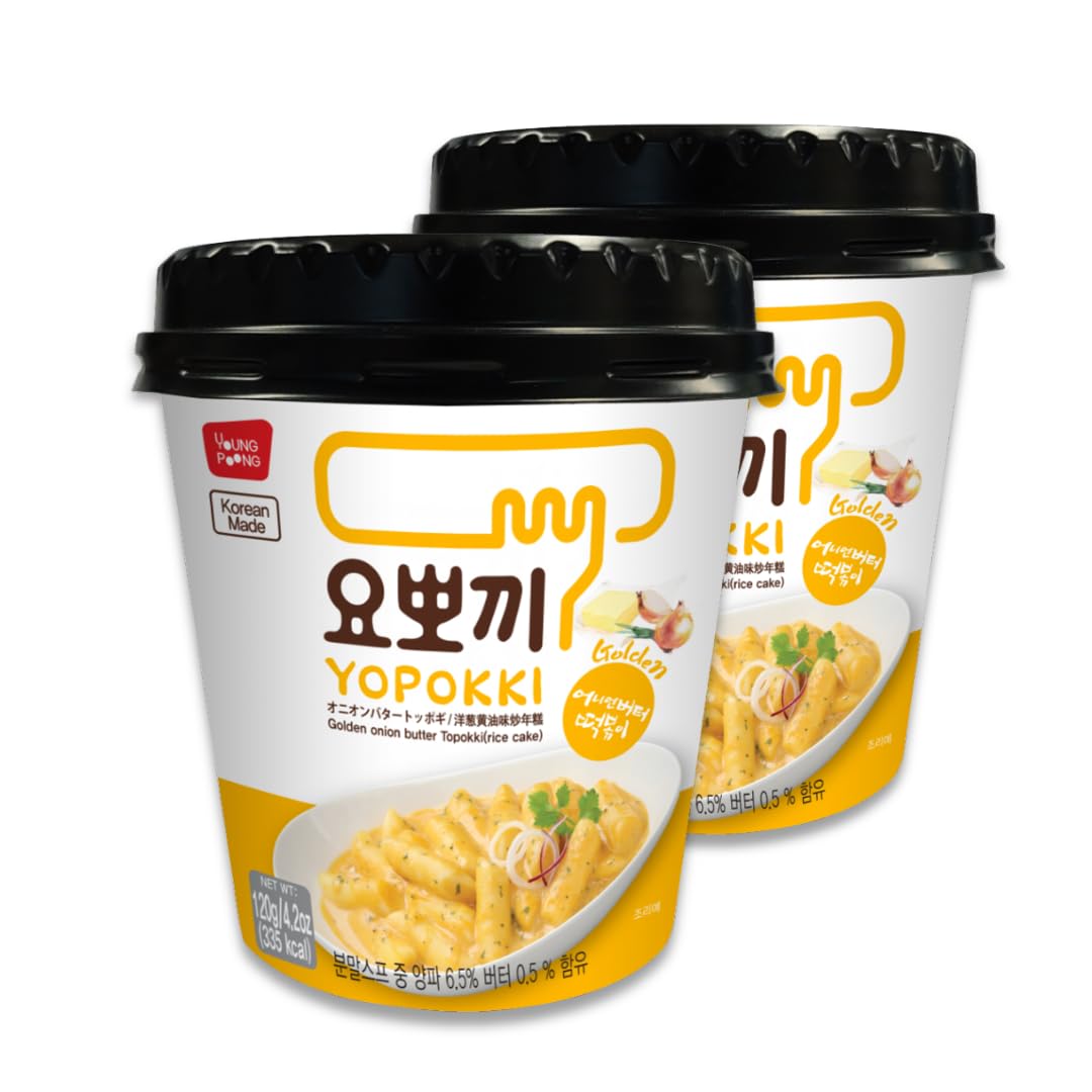 youngpoong youngpoong yopokki golden onion butter 4.2 oz.