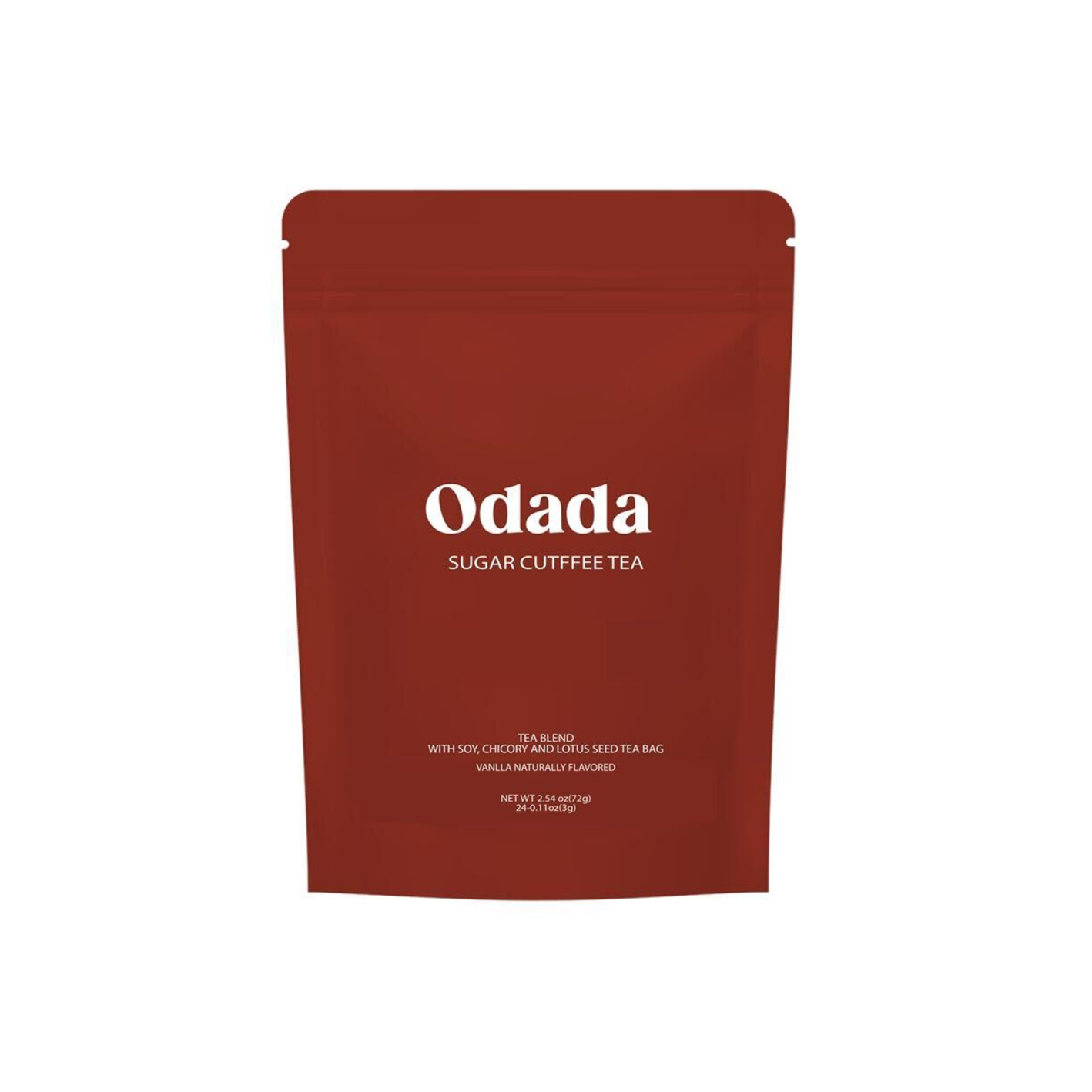odada odada super cutffee tea 0.1 oz. x 24ea
