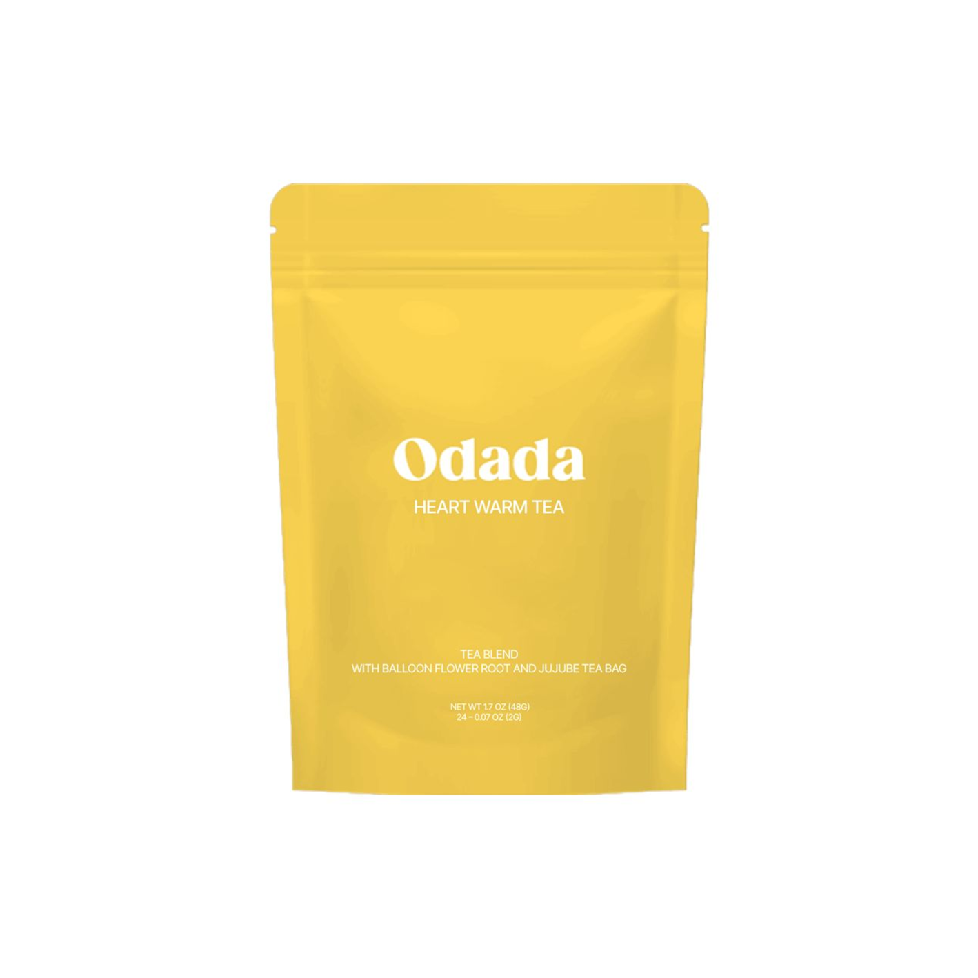 odada odada heart warm tea 0.07 oz. x 24ea