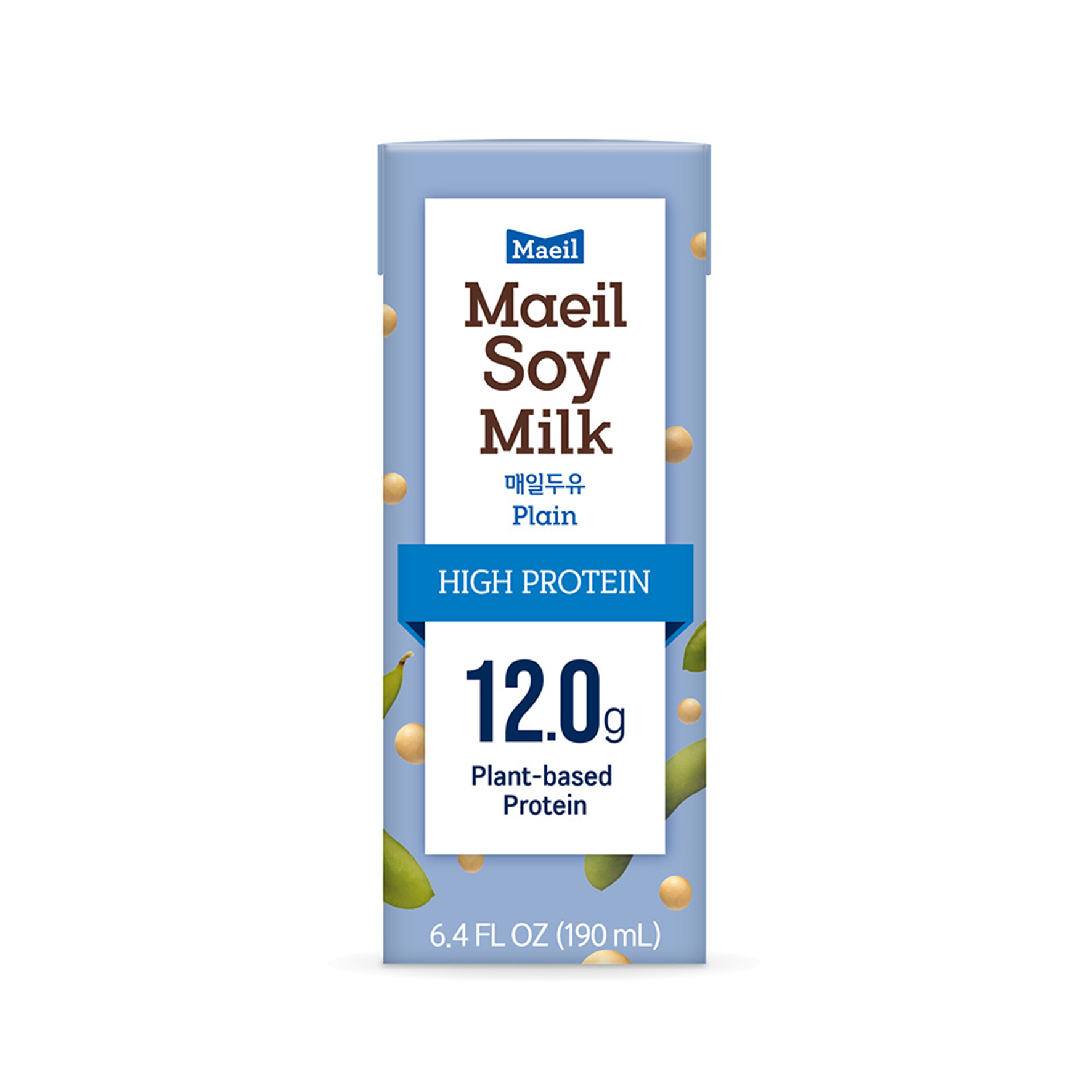 maeilsoymilk maeil soy milk high protein plain 6.4 fl. oz.