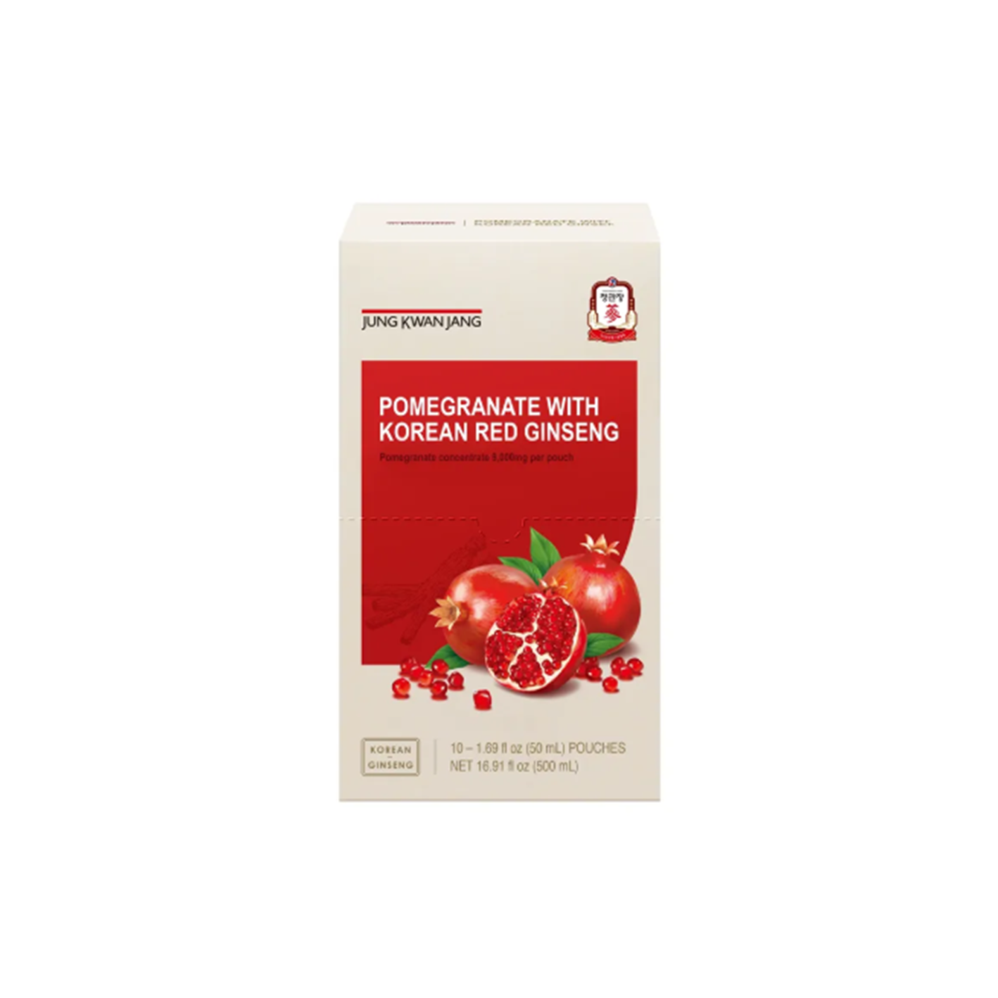 jungkwanjang jung kwan jang pomegranate with korean red ginseng 1.69 fl. oz. x 10ea