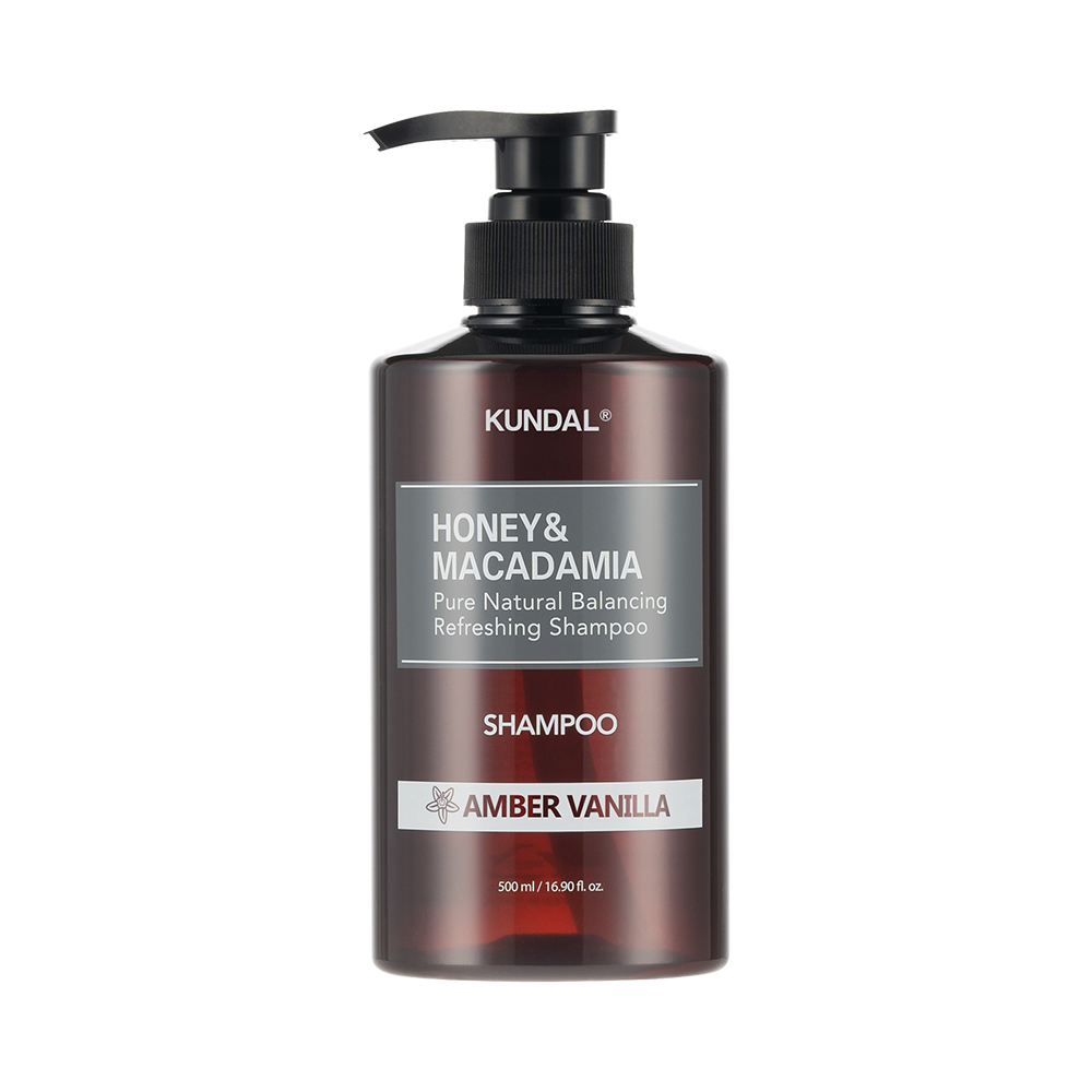 kundal kundal honey & macadamia hair shampoo amber vanilla 16.9 fl. oz.