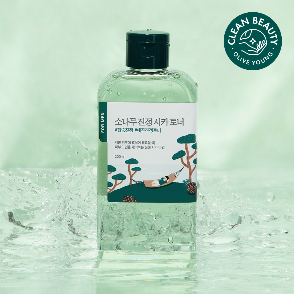 라운드랩 라운드랩 포 맨 소나무 진정 시카 토너