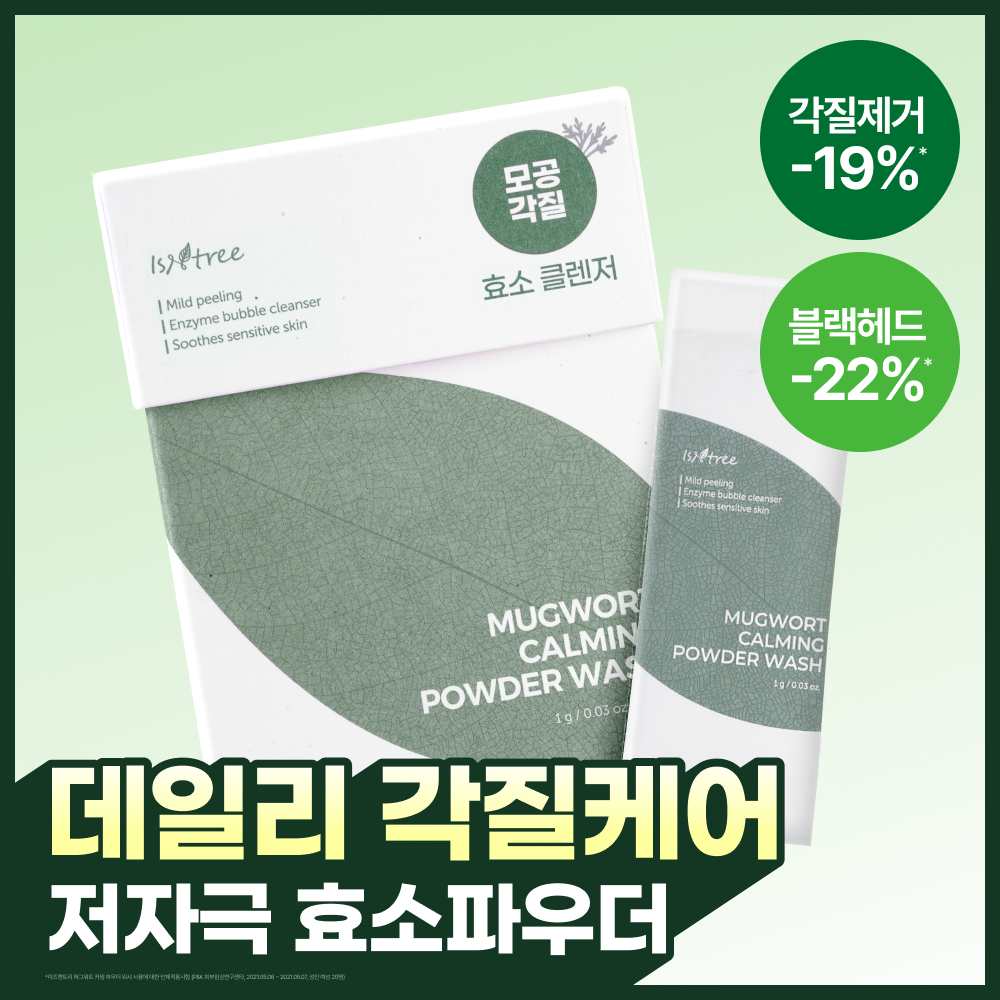 이즈앤트리 이즈앤트리 머그워트 카밍 파우더 워시 *25ea