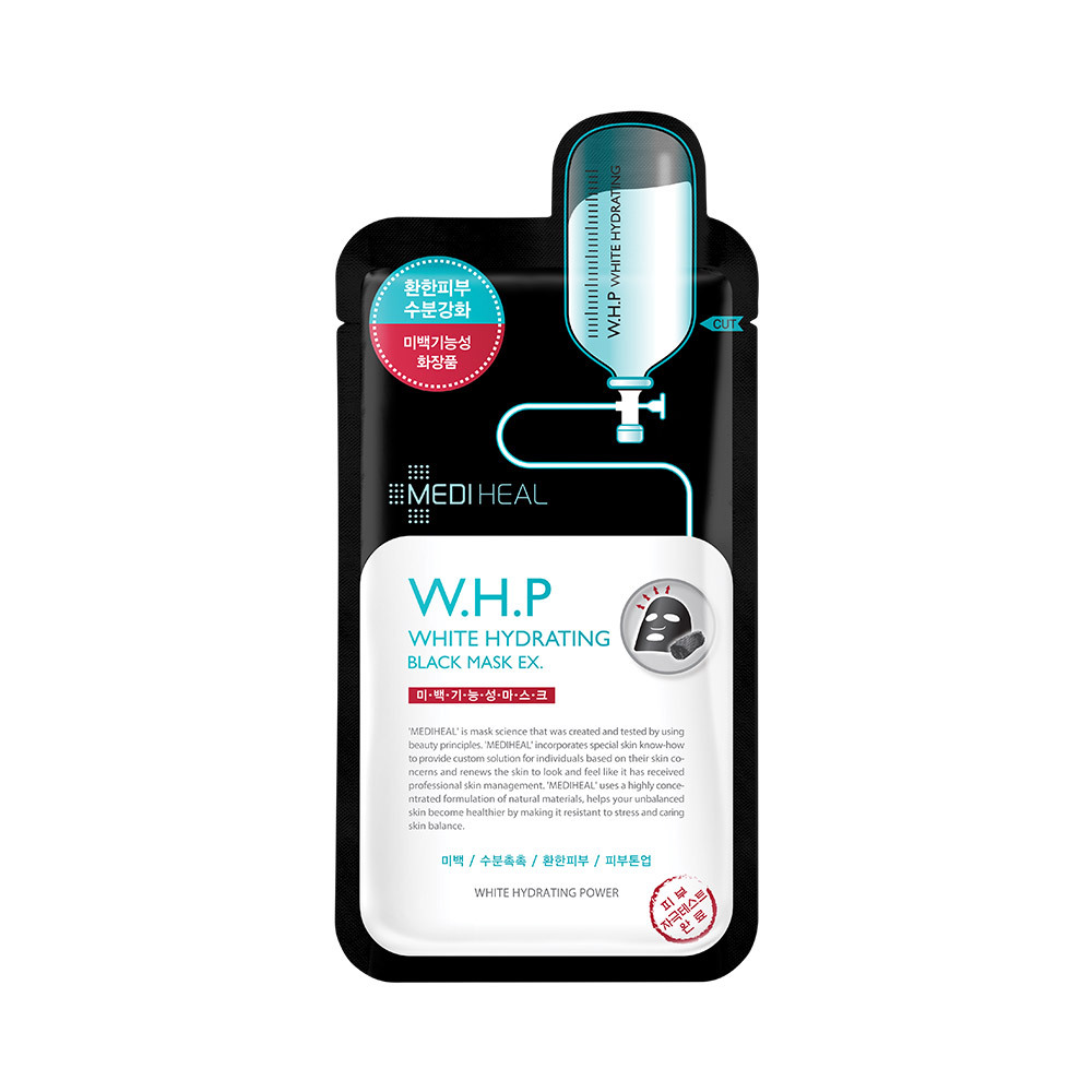 메디힐 메디힐 w.h.p 미백수분 블랙 마스크 ex