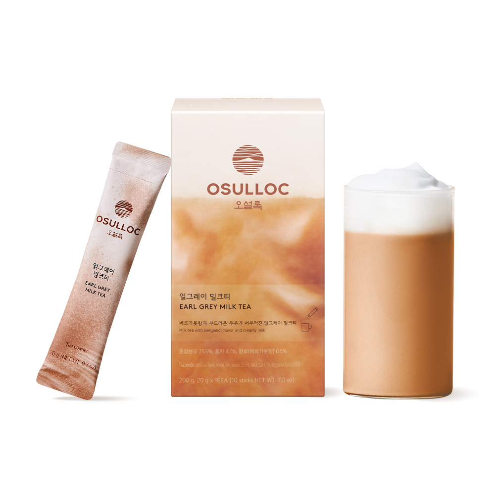 osulloc osulloc earl grey milk tea 0.7 oz. x 10ea