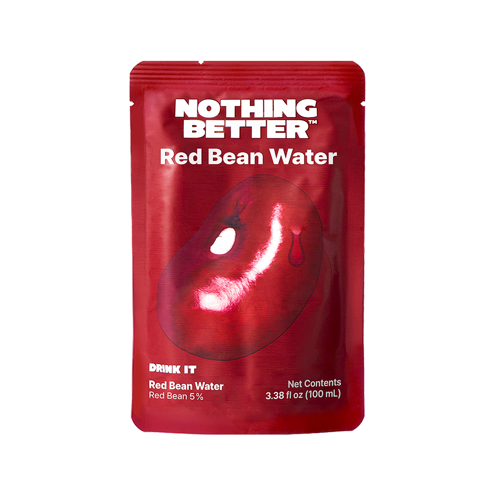 nothingbetter nothing better drink it red bean water 3.38 fl. oz.
