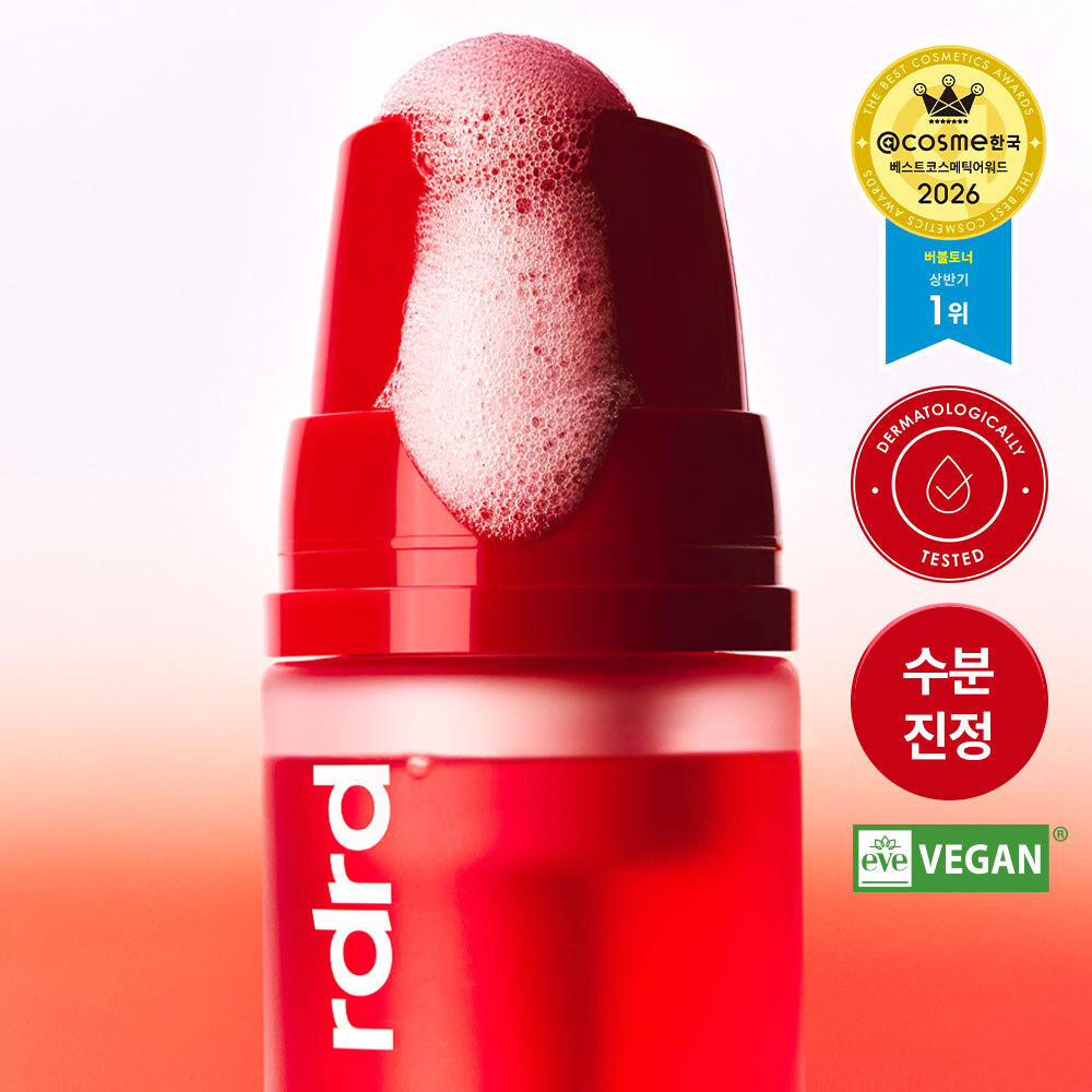 rdrd rdrd 레드 애플 락토 진정 팝핑 토너