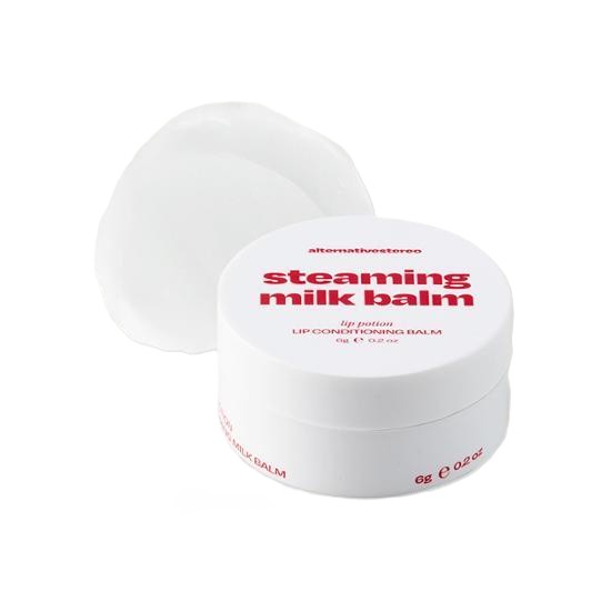 alternativestereo alternativestereo lip potion steaming milk balm 0.2 oz.
