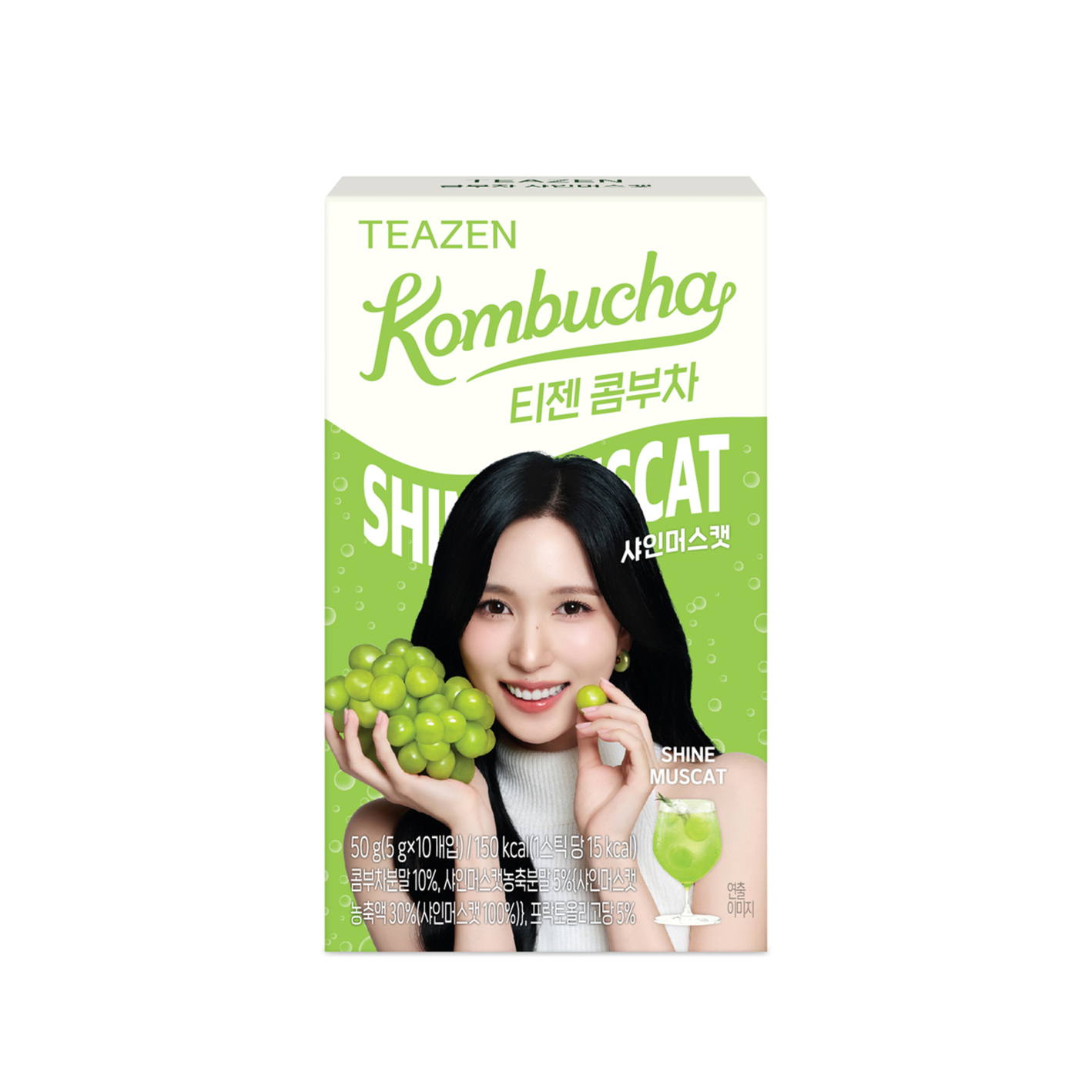 teazen teazen kombucha shine muscat 0.18 oz. x 10ea