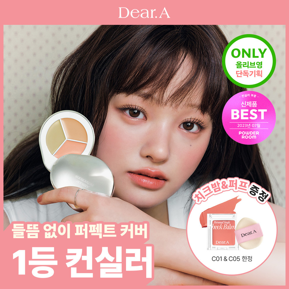 디어에이 디어에이 퍼펙트 커버 컨실러 팔레트 5종