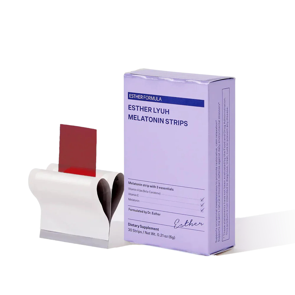 estherformula esther formula esther lyuh melatonin strips 0.007 oz. x 15ea