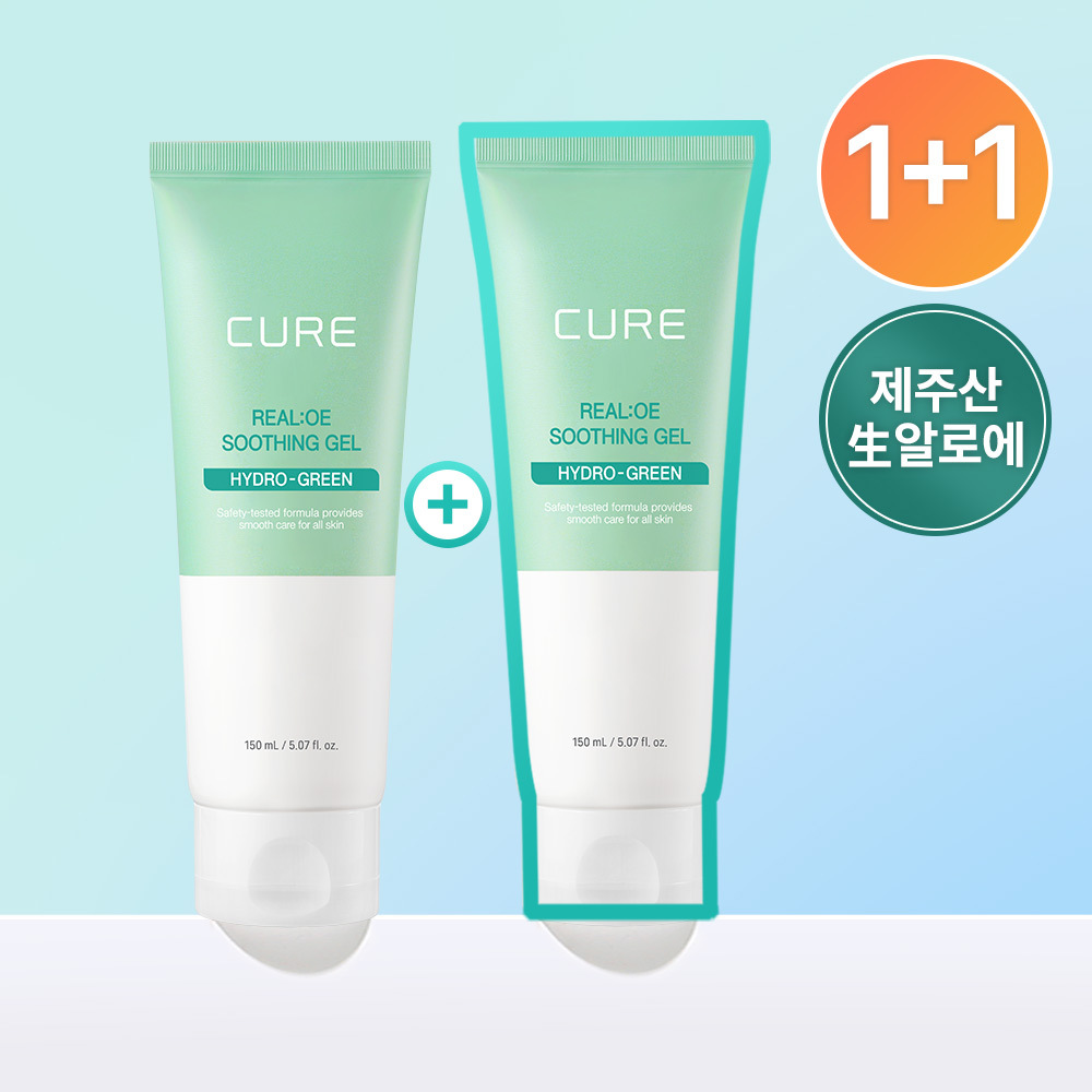 큐어 김정문알로에 큐어 알로에 수딩젤 x 2