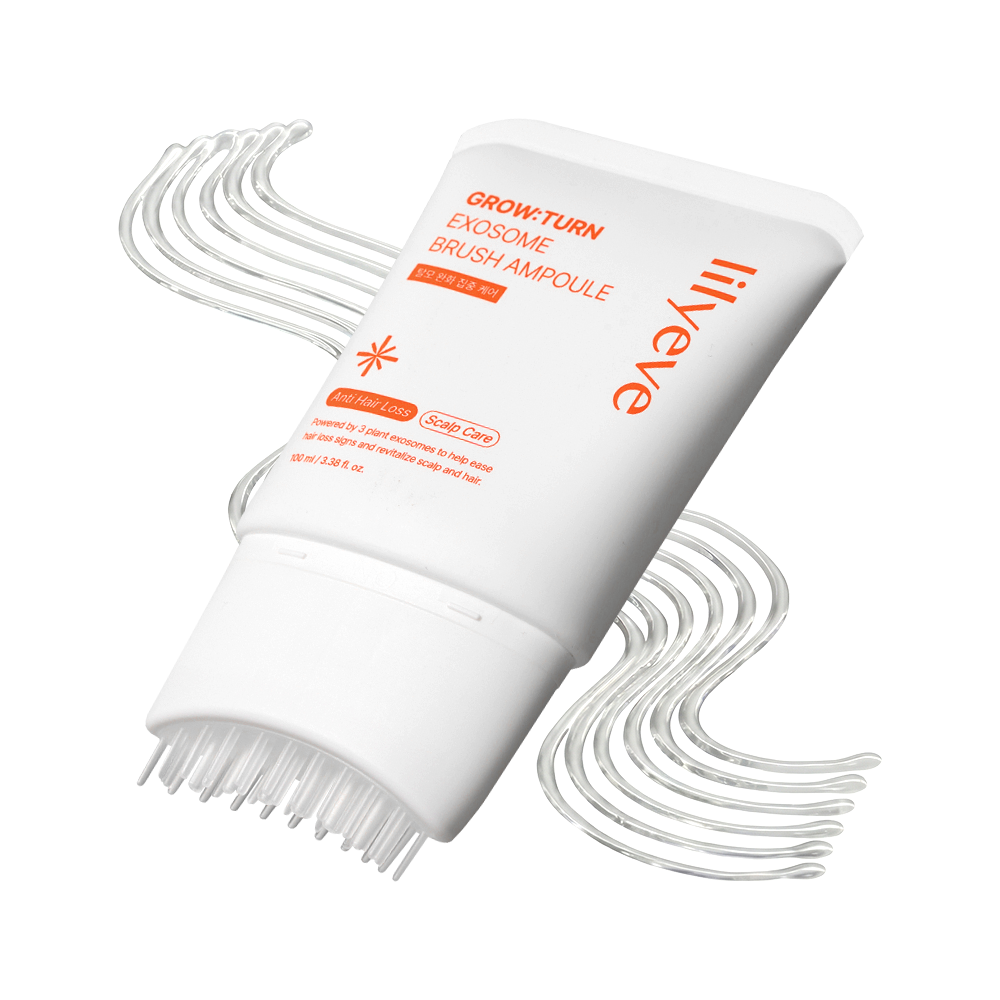lilyeve lilyeve grow:turn exosome brush ampoule 3.38 fl. oz.