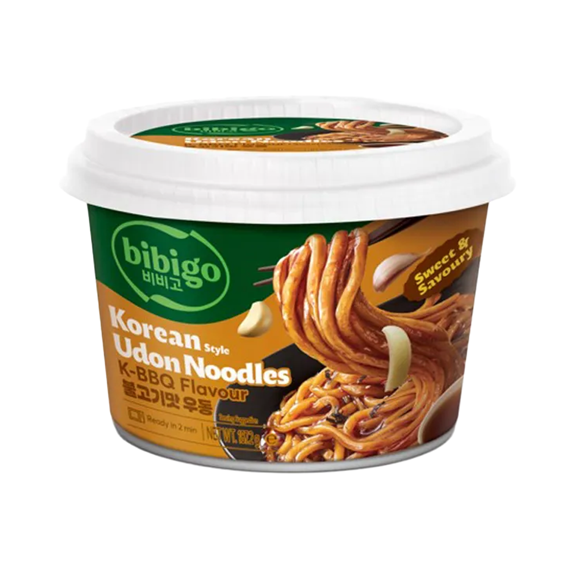 bibigo cj bibigo k-udon cup bulgogi flavor 6.6 oz.