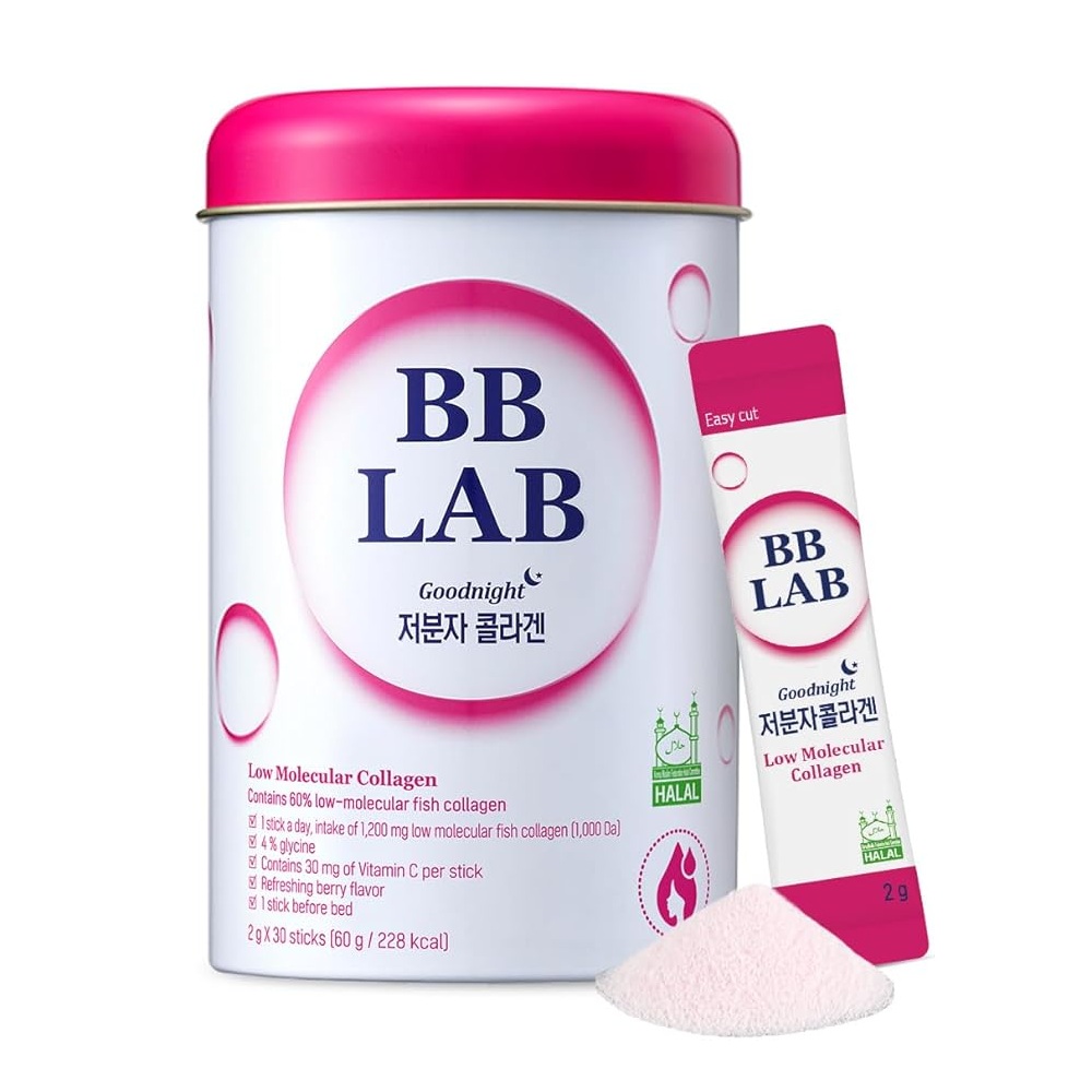 bblab bb lab low-molecular collagen 0.07 oz. x 30ea