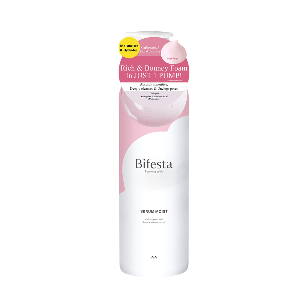 bifesta bifesta foaming whip serum moist 7.1 oz.