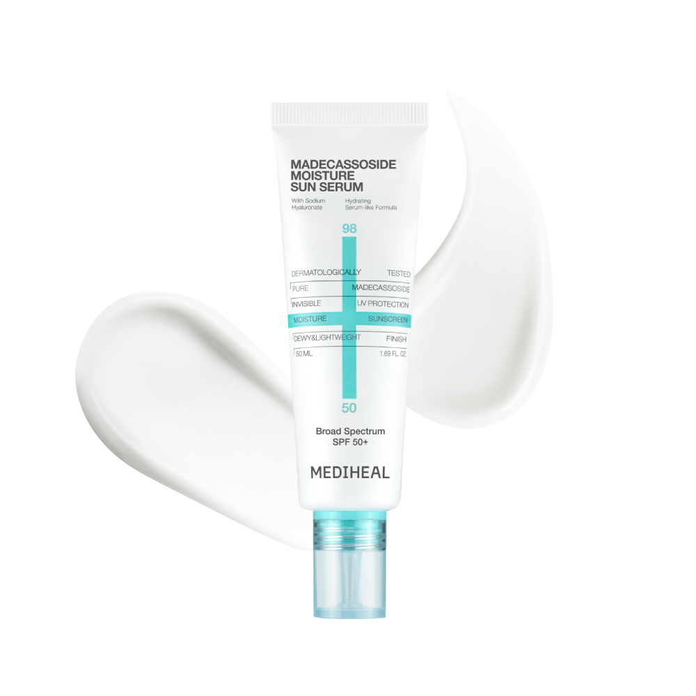 mediheal mediheal madecassoside moisture sun serum 1.69 fl. oz.