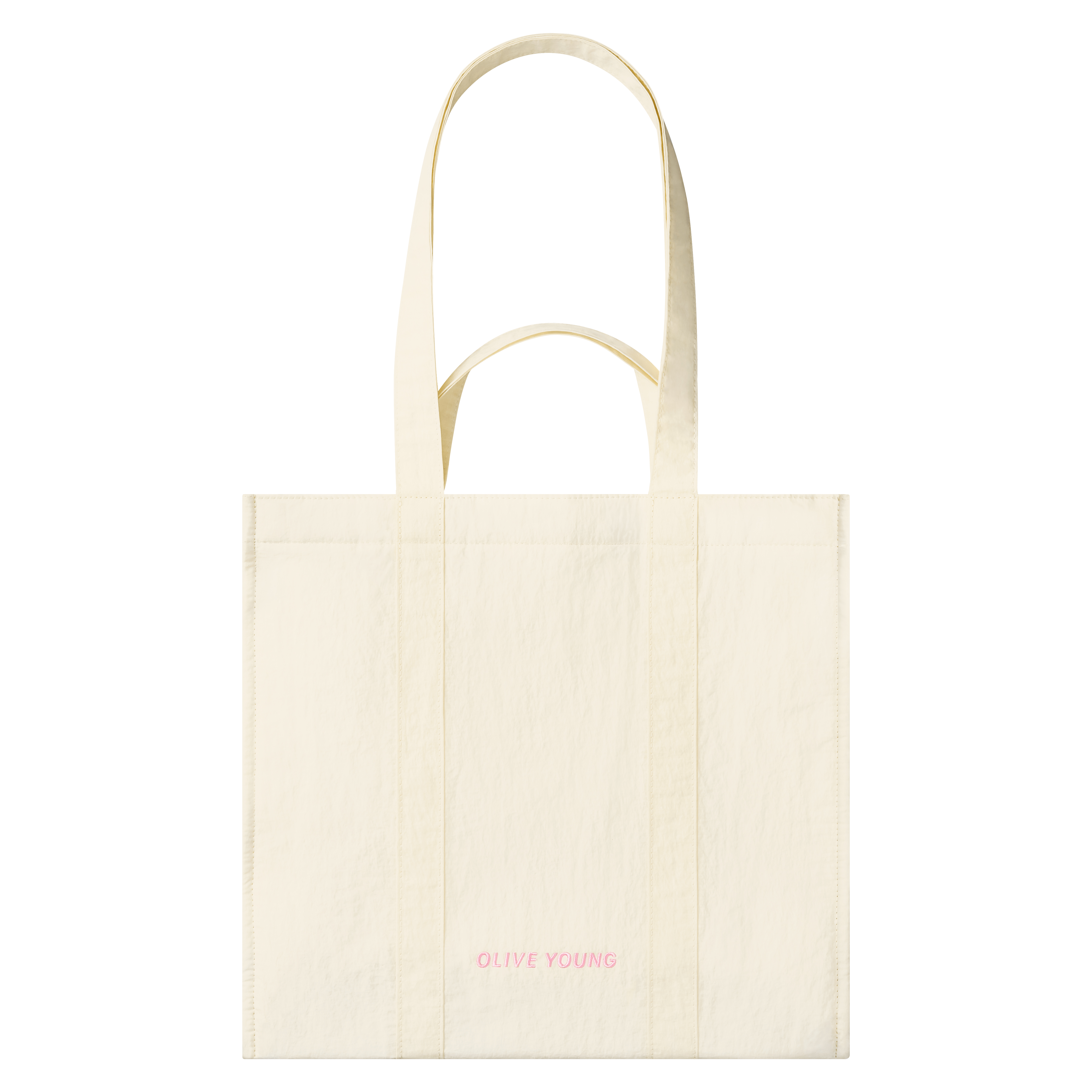 oliveyoungmerch olive young merch daily tote bag - ivory