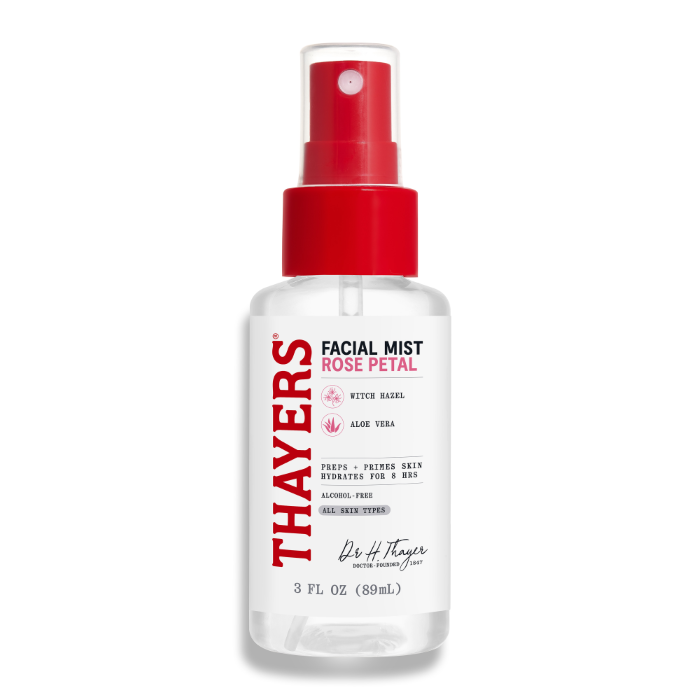 thayers thayers hydrating rose petal facial toning mist 3 fl. oz.