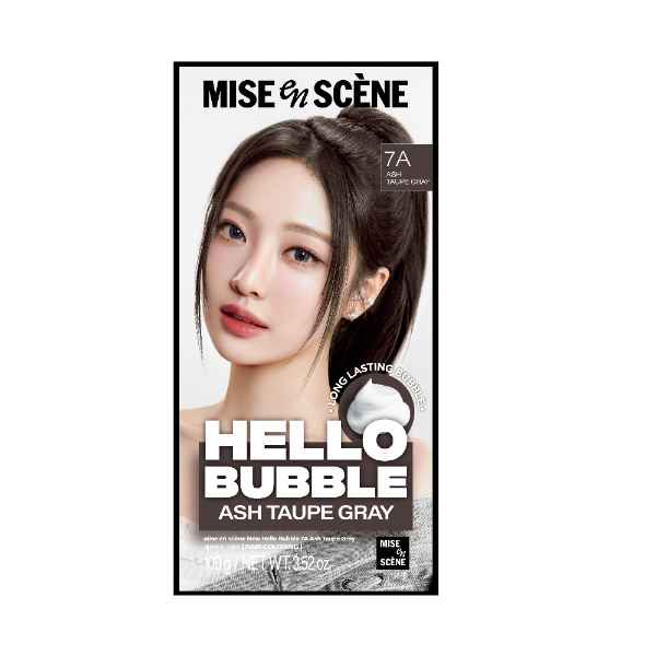 mise-en-scène mise-en-scène hello bubble 7a ash taupe gray 3.52 oz.