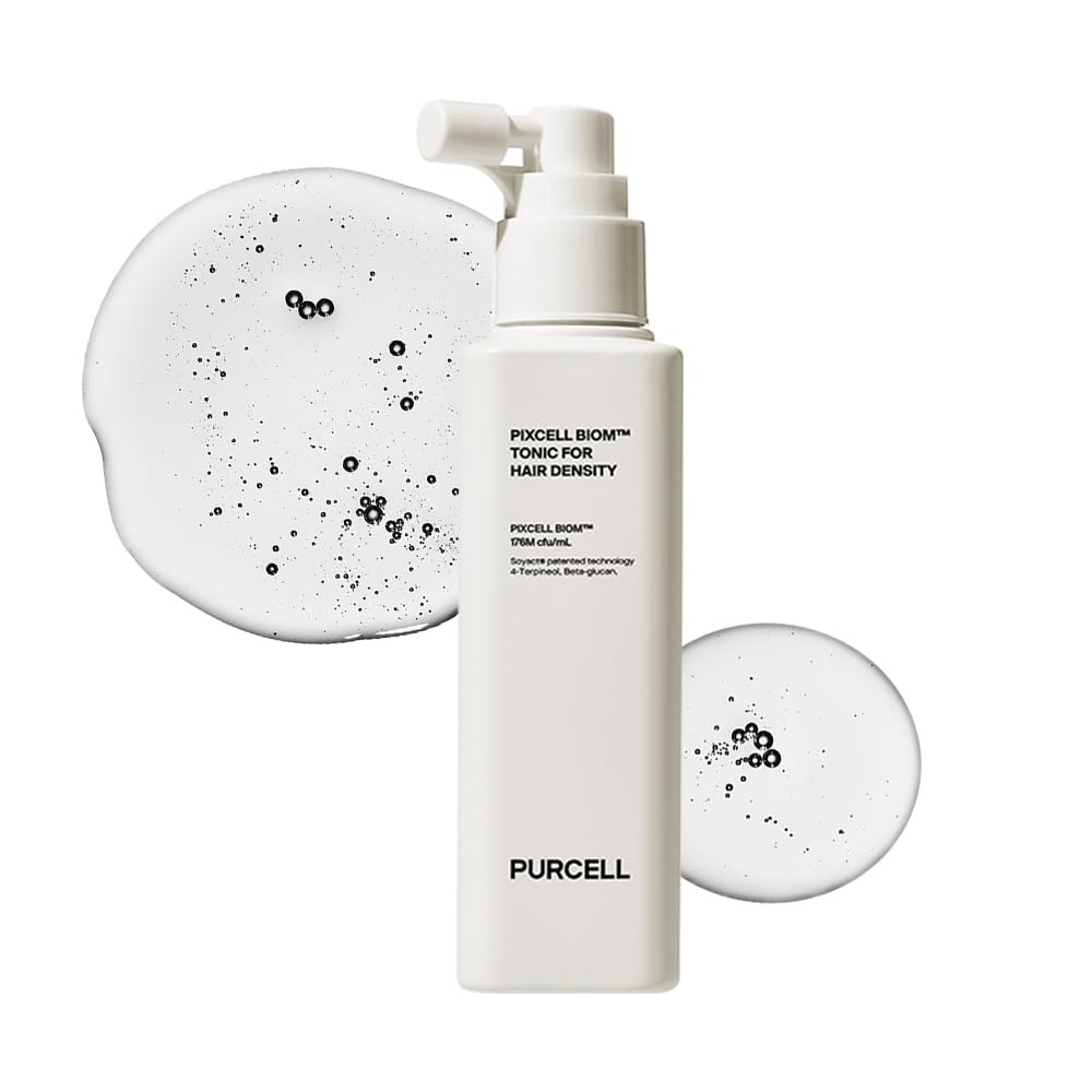 purcell purcell pixcell biomtm tonic for hair density 4.39 fl. oz.