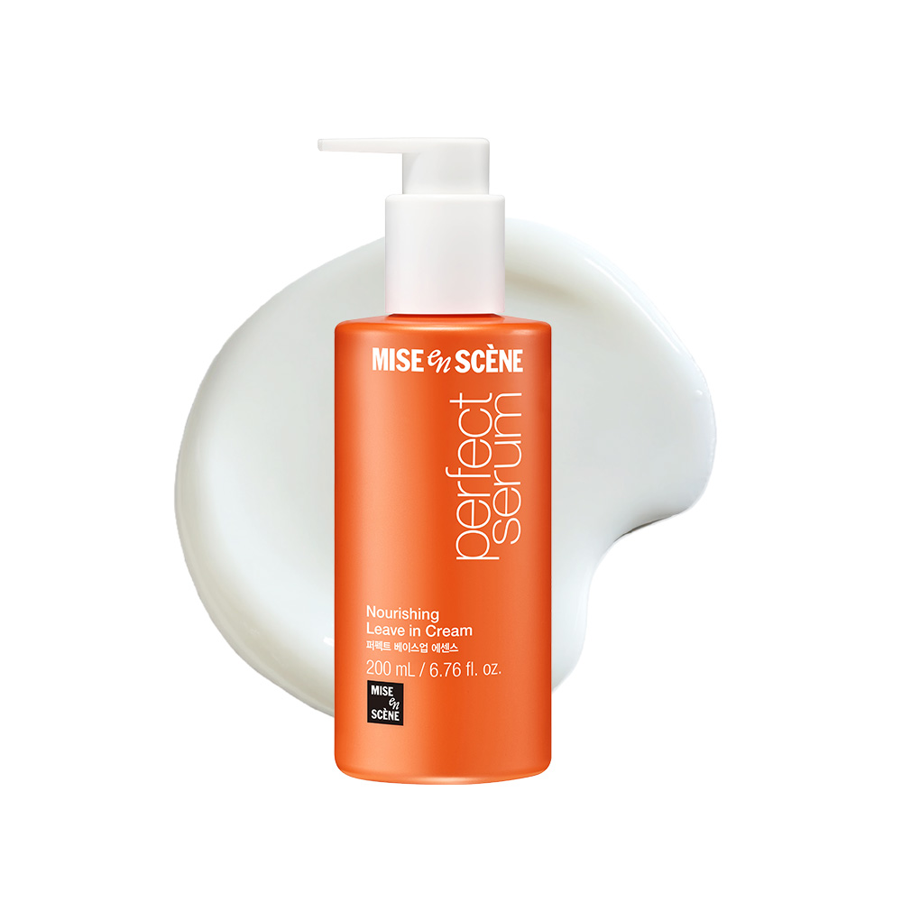 mise-en-scène mise-en-scène perfect serum nourishing leave in cream for hair 6.76 fl. oz.