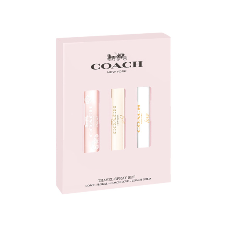 coach coach women's trio set 0.25 fl. oz. x 3ea
