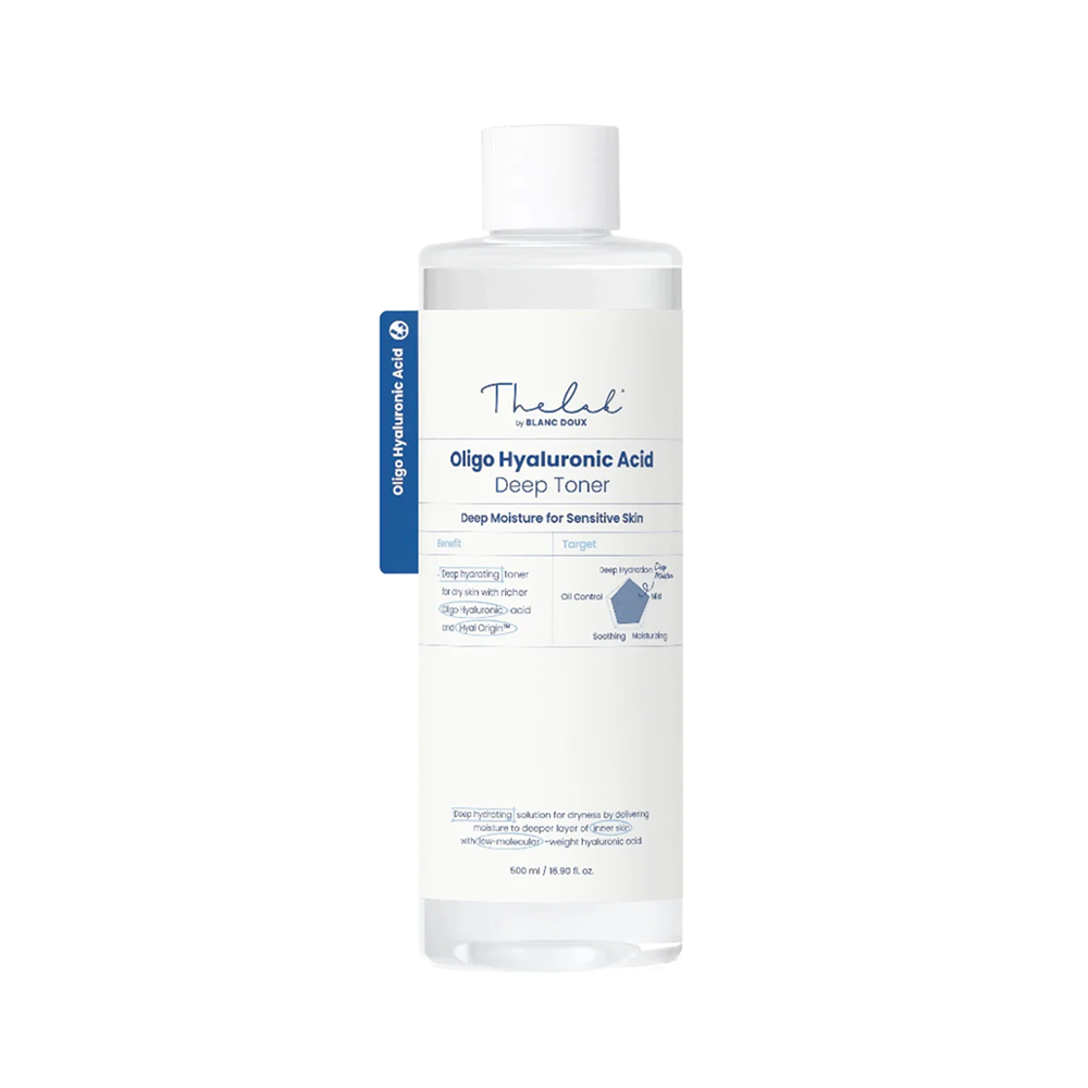 thelabbyblancdoux the lab by blanc doux oligo hyaluronic acid deep toner 16.90 fl. oz.
