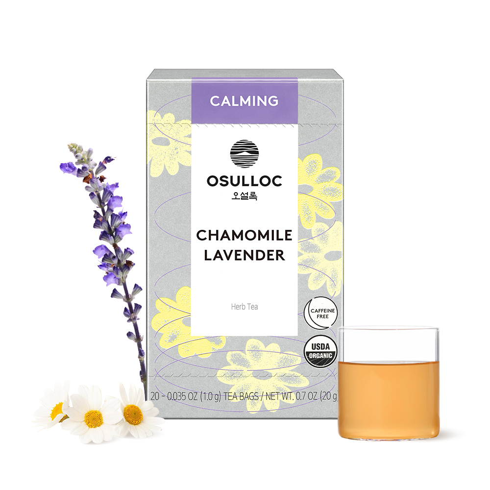 osulloc osulloc calming chamomile lavender 0.035 oz. x 20ea