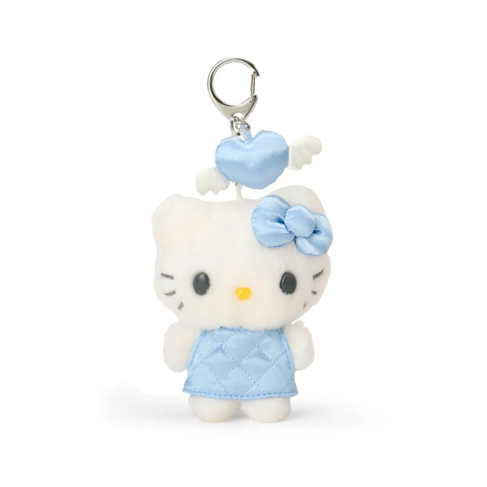 sanrio sanrio hello kitty blue mini plush mascot keychain