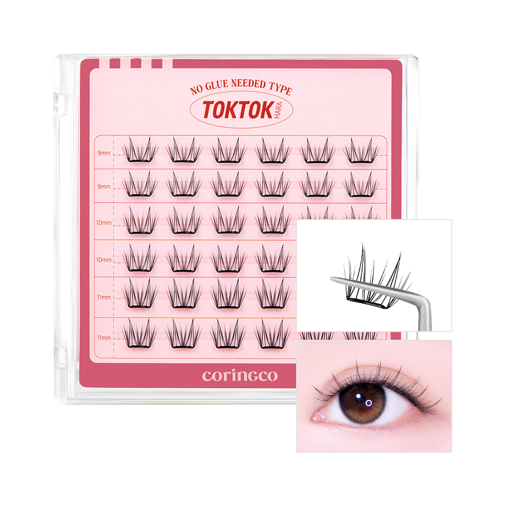coringco coringco toktokhara no glue eyelash