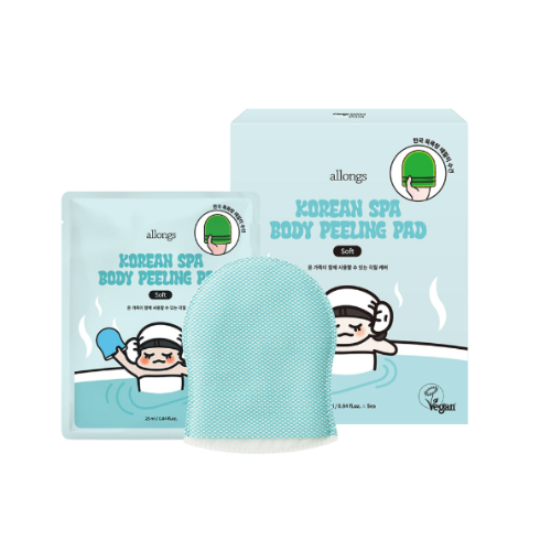 allongs allongs korean spa body peeling pad 0.84 fl. oz.