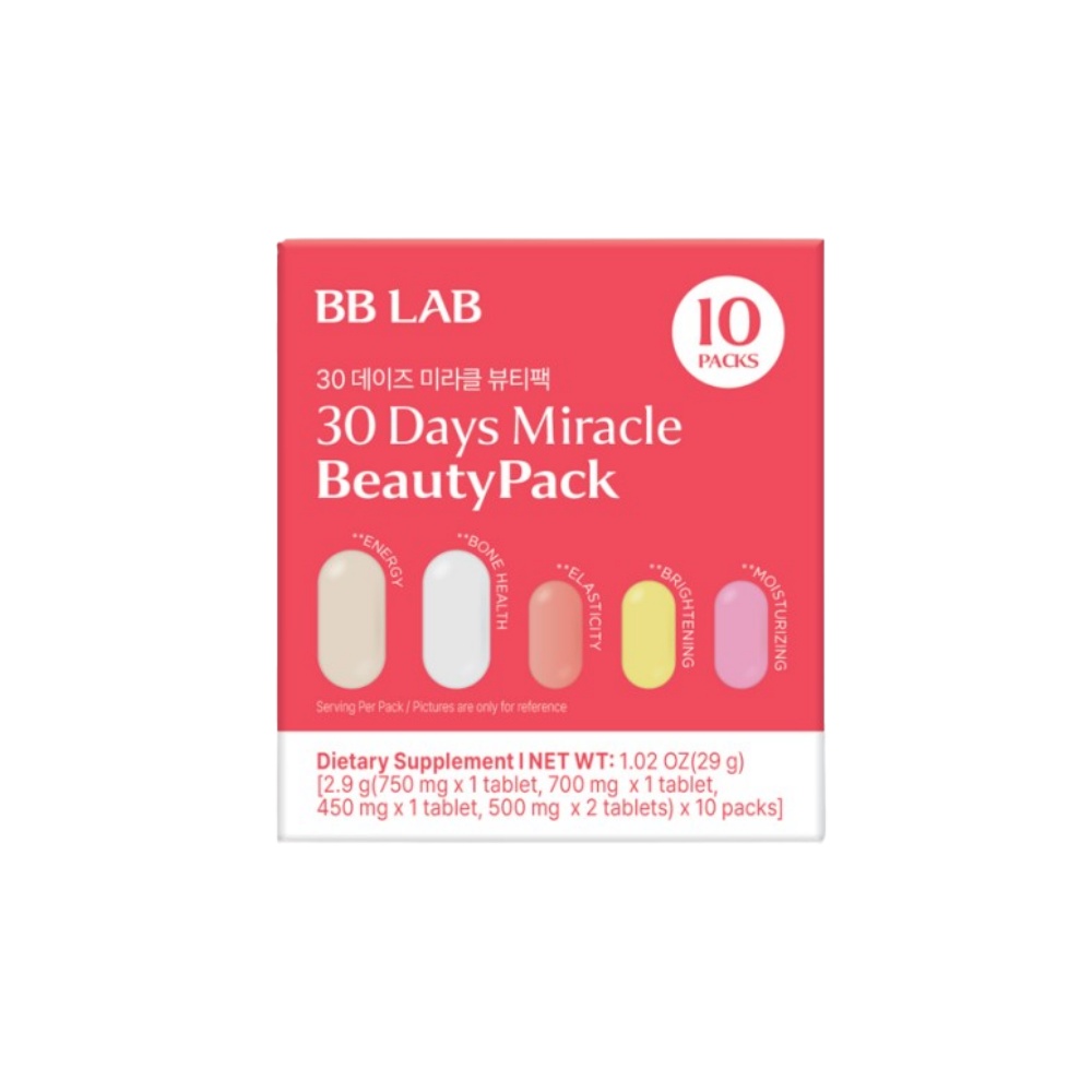 bblab bb lab 30days miracle beauty pack 0.1 oz. x 10ea