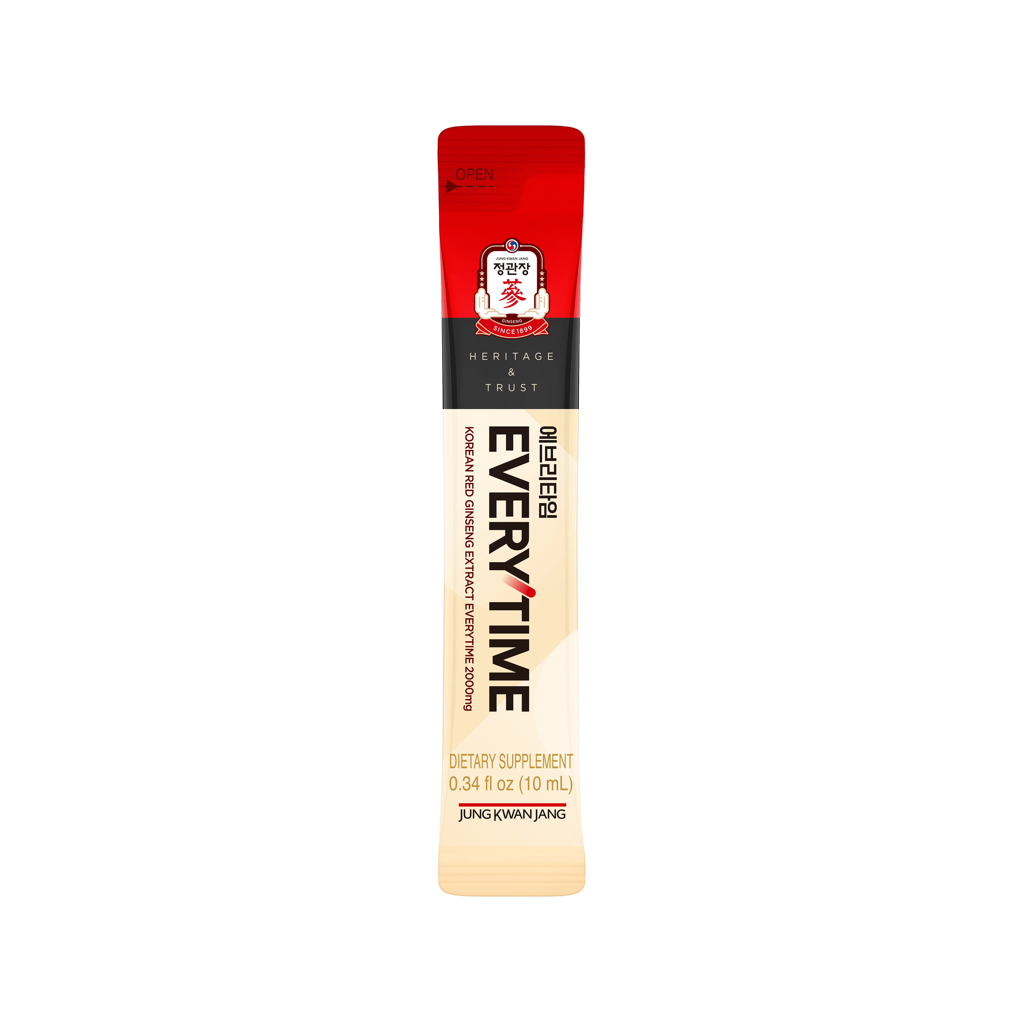 jungkwanjang jung kwan jang korean red ginseng extract 2,000mg 0.34 fl. oz.
