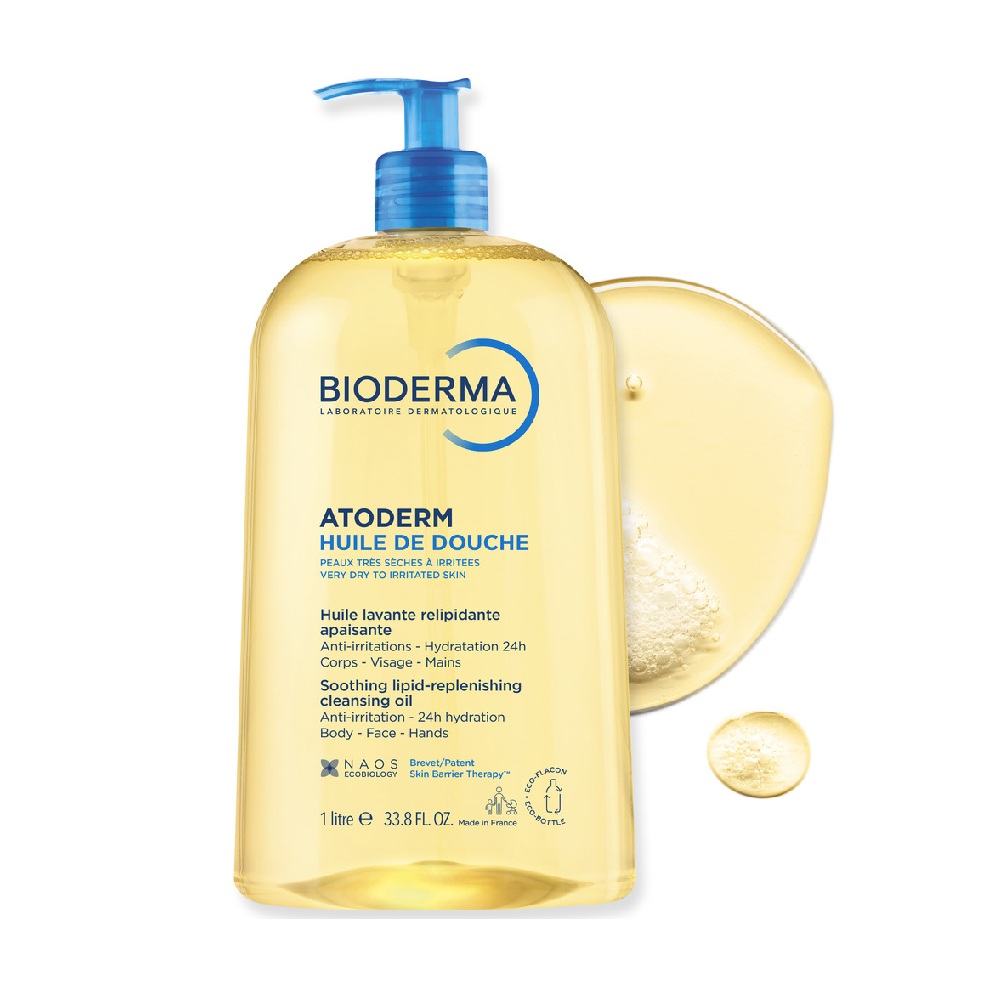 bioderma bioderma atoderm shower oil 1l 33.8 fl. oz.