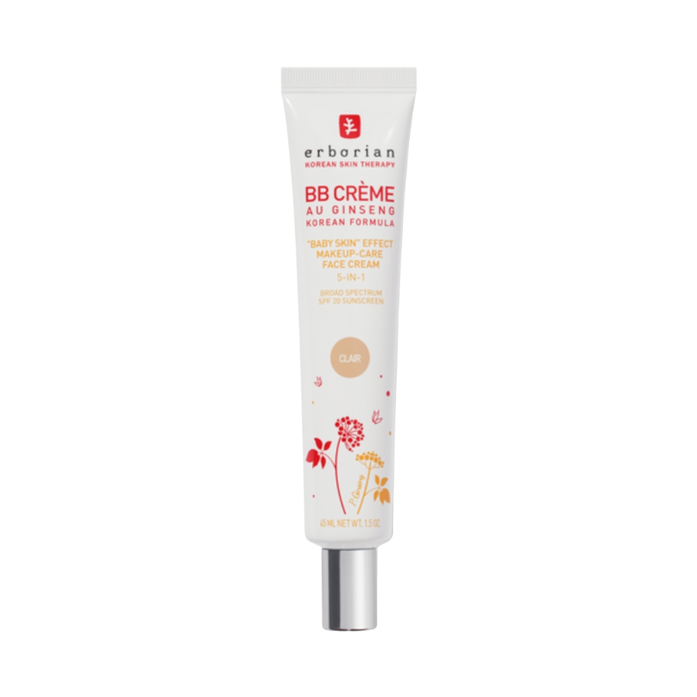 erborian erborian bb crème au ginseng 5-in-1 broad spectrum spf 20 sunscreen 1.5 oz.