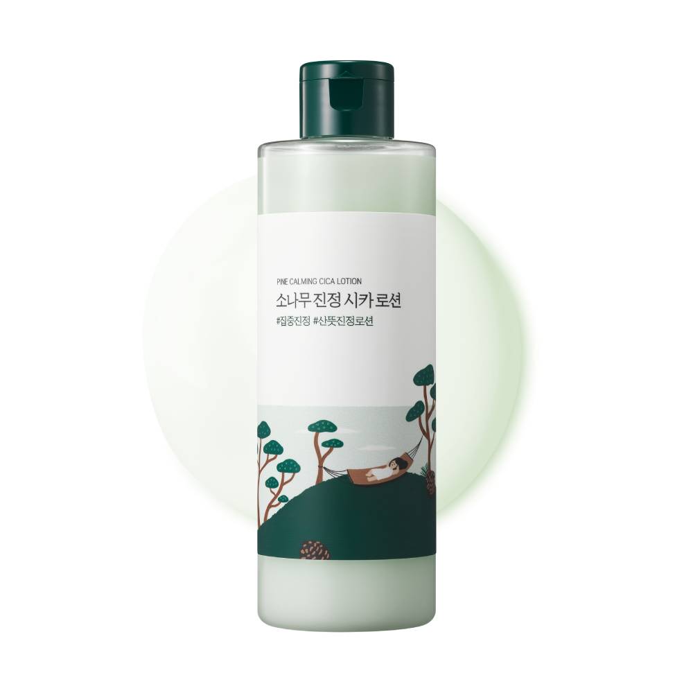 roundlab round lab pine calming cica lotion 8.45 fl. oz.