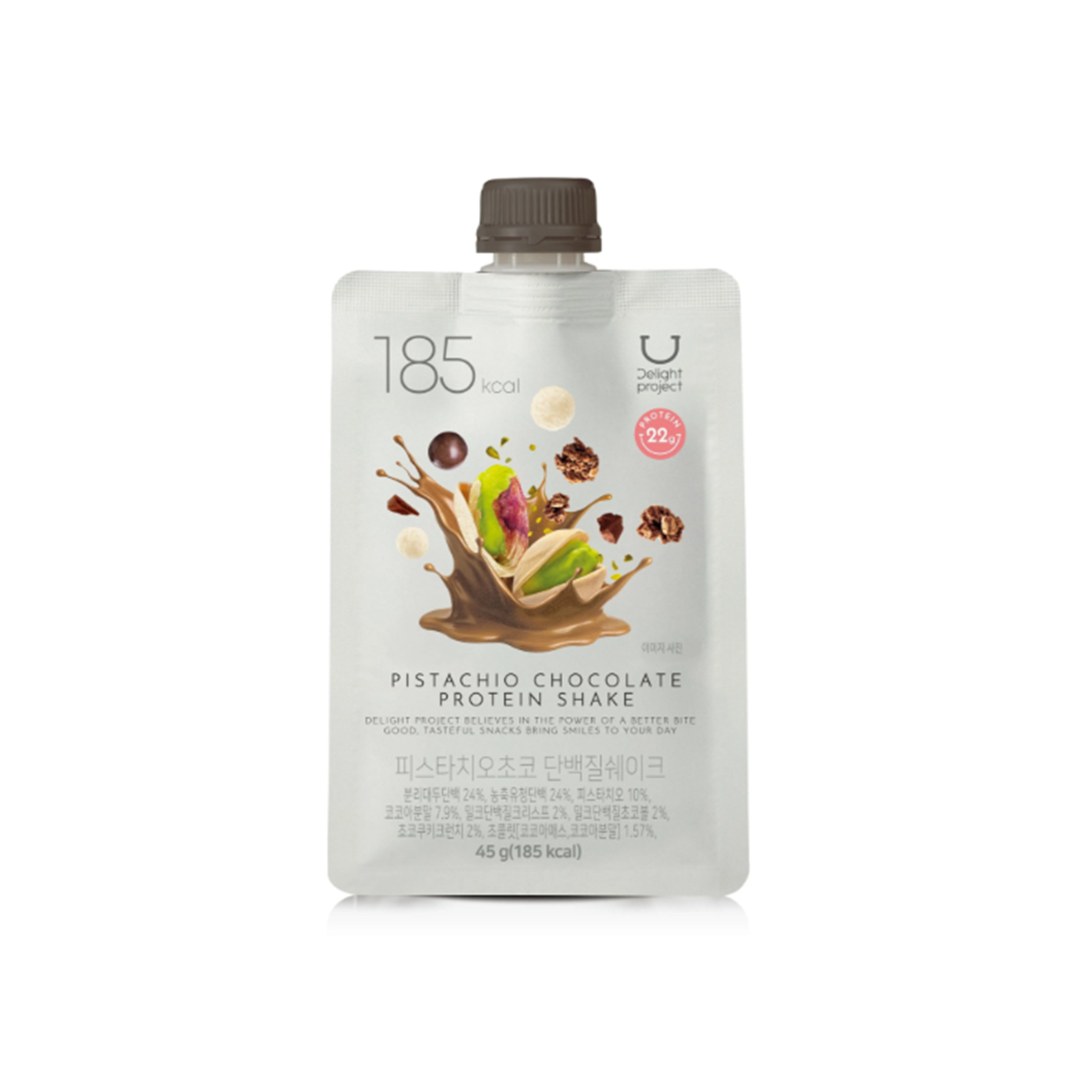 딜라이트 프로젝트 딜라이트 프로젝트 피스타치오초코 단백질쉐이크 45g