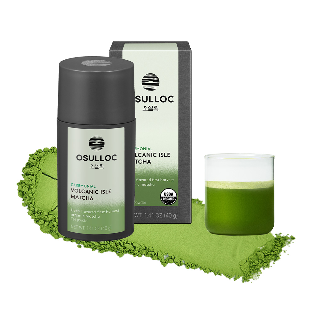 osulloc osulloc volcanic isle matcha 1.41 oz.