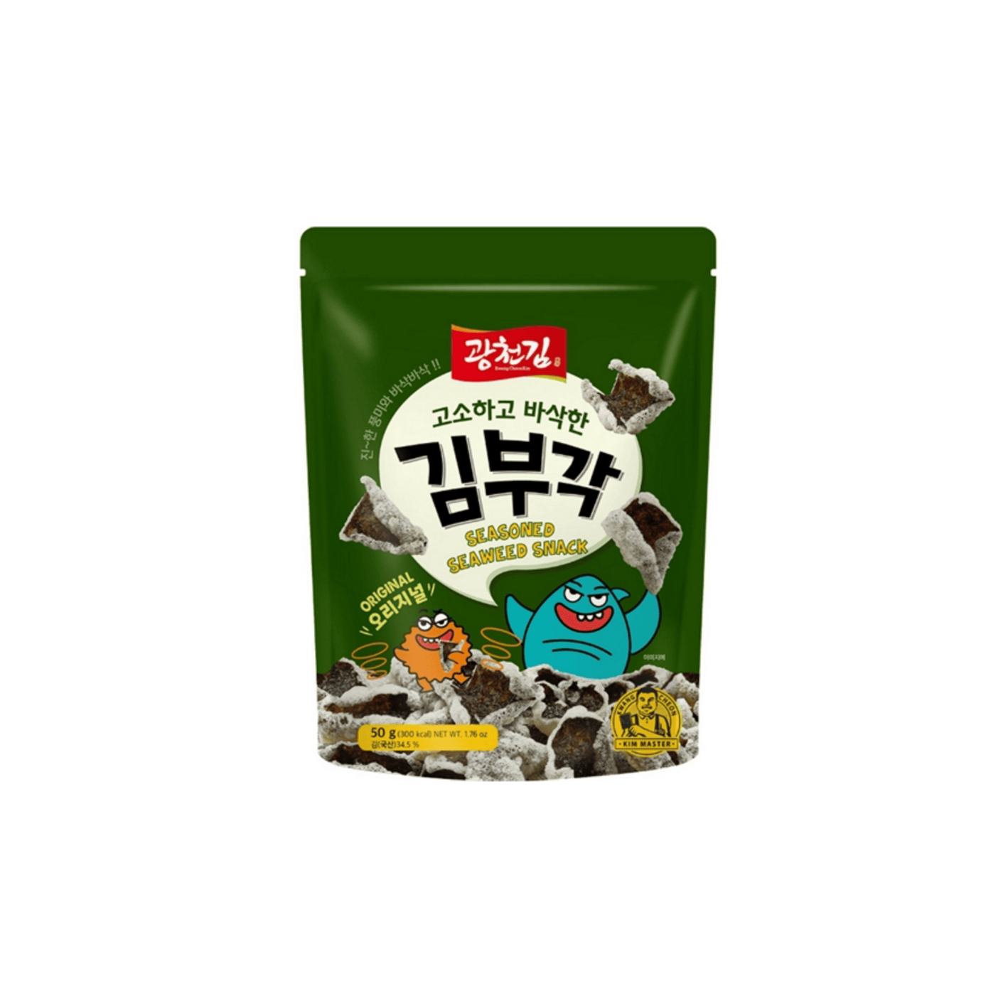 kwangcheonkim kwangcheonkim crispy seaweed chips original 1.76 oz.