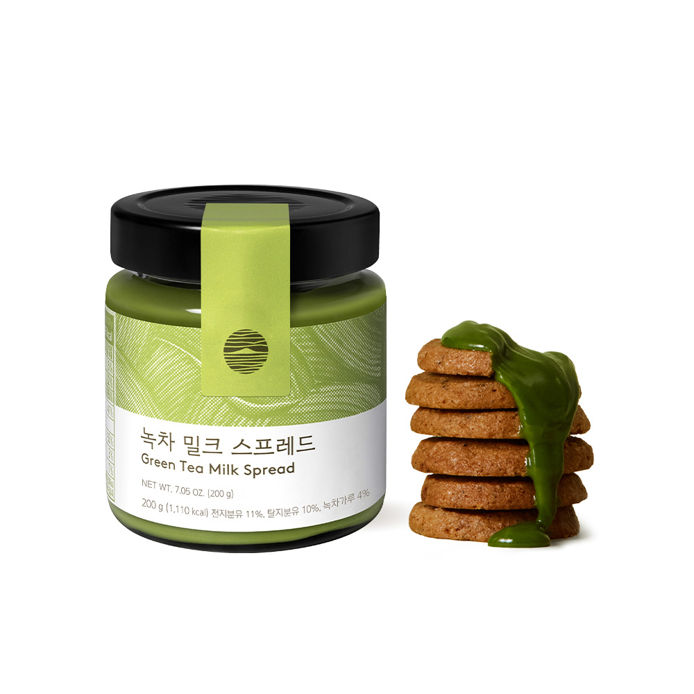 osulloc osulloc green tea milk spread 7.05 oz.